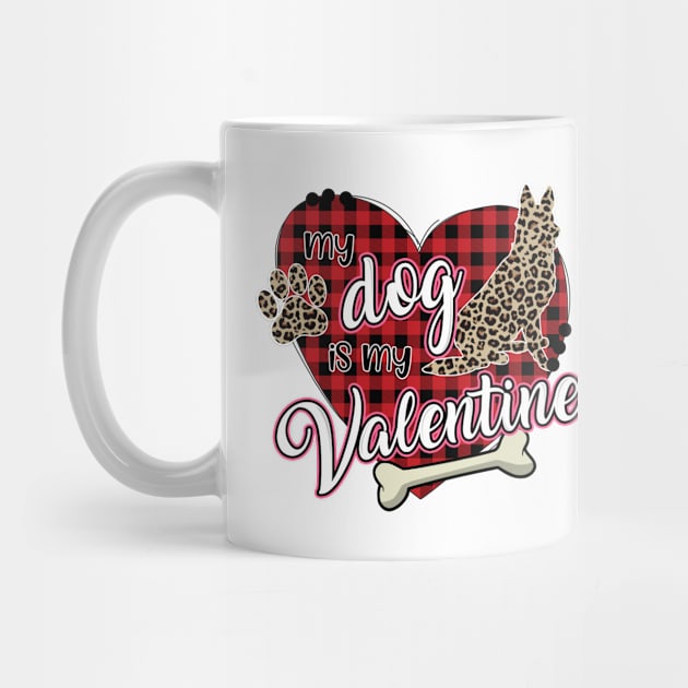 German Shepherd: My dog is my Valentine by dreadtwank